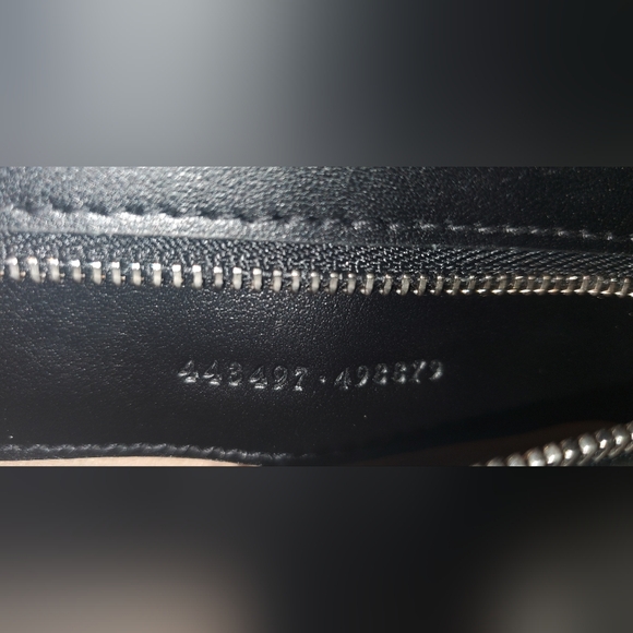 Authentic GUCCI Silver GG Black Aria Matelasse/Marmont Small Shoulder Bag - Picture 15 of 16